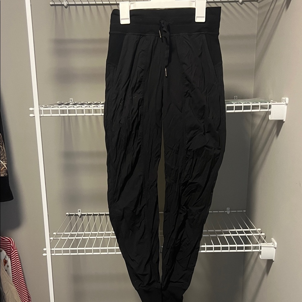 Lululemon Black Dance Studio Joggers - Size 2